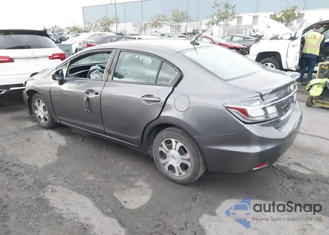 2014 Honda Civic Hybrid from USA, damaged, VIN 19XFB4F24EE201757